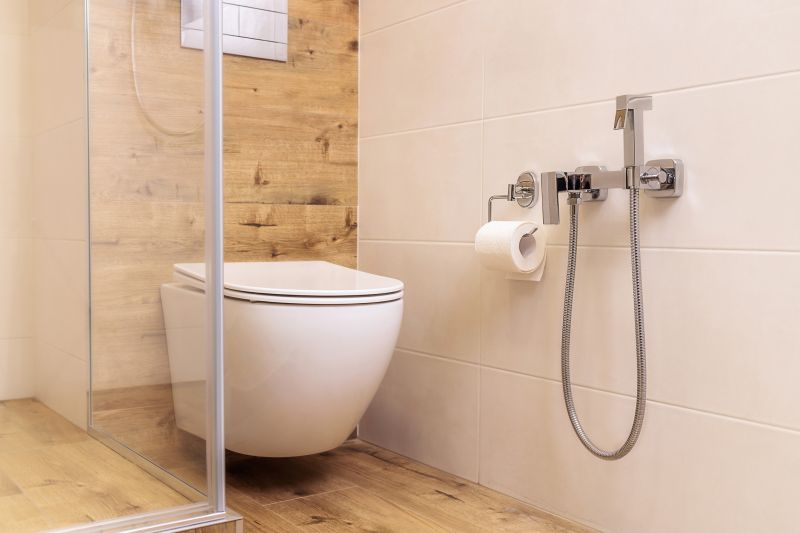 Wall-Mounted Toilet with Bidet